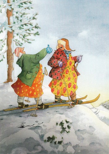 Postkarte postcard inge - postkarte/,