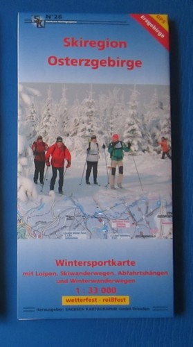 Wintersportkarte skiregion - wintersportkarte,