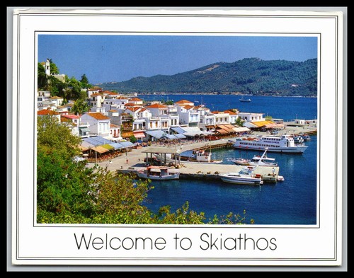 Ansichtskarte skiathos - ansichtskarte,