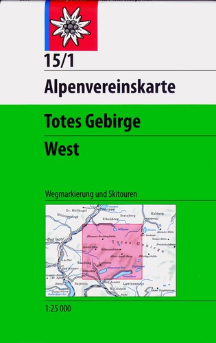 Dav alpenvereinskarte 1 - dav, 15/1