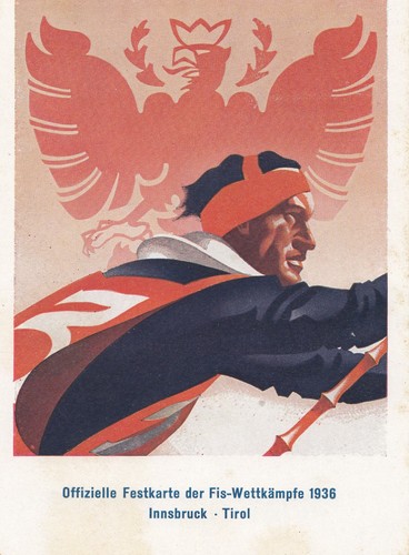 1936 festkarte der fis - 1936:,