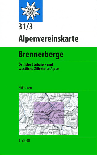 Dav alpenvereinskarte 3 - dav, 31/3