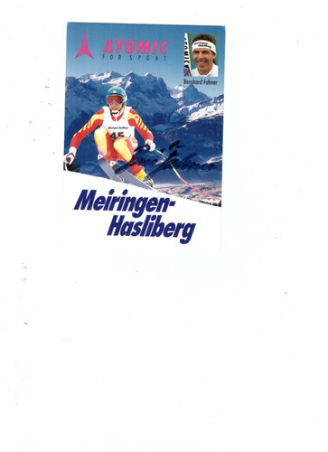 Bernhard fahner ski - fahner,
