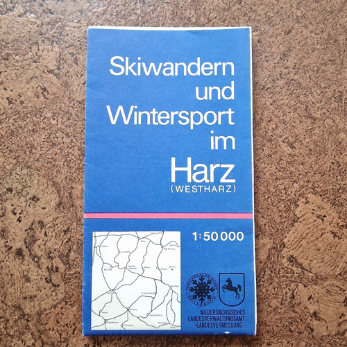 Karte skiwandern und - karte,