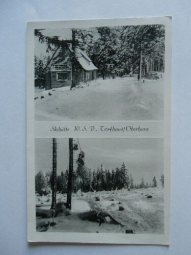 Ansichtskarte skihütte v - skihütte, w.s.v