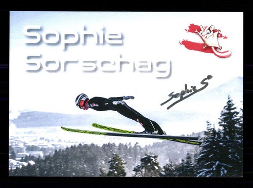 Sophie sorschag autogrammkarte - sophie,