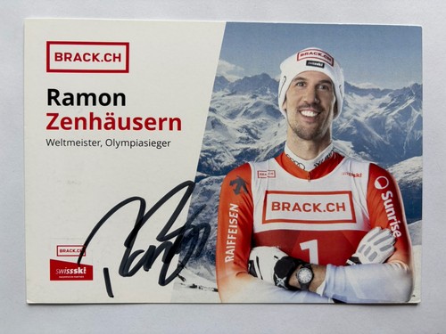 Original autogrammkarte ski - autogrammkarte,