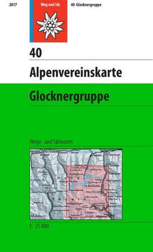 Glocknergruppe topographische - glocknergruppe:,