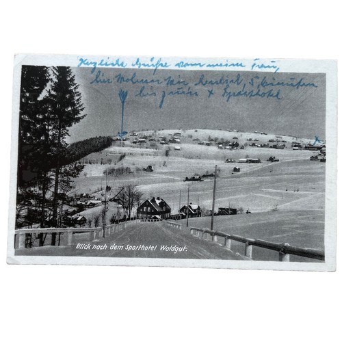 Postkarte sachsenberg - postkarte,