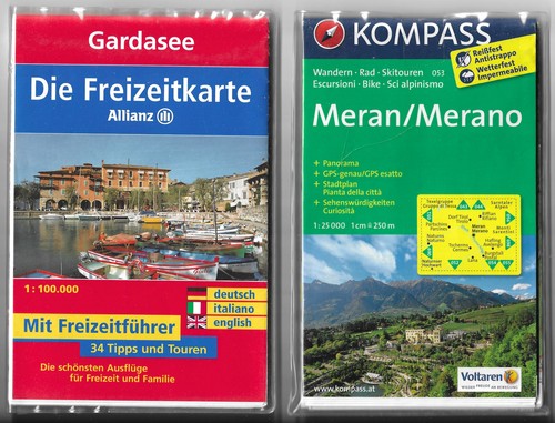 Wanderkarte gardasee ausflüge - wanderkarte,