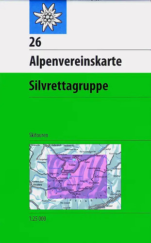 Silvrettagruppe skirouten - silvrettagruppe.,