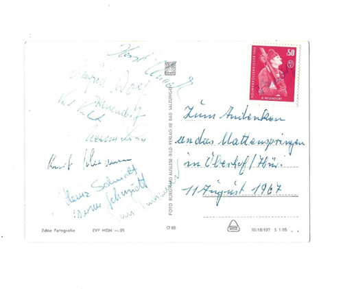 Grußkarte skispringen - grußkarte,