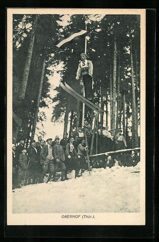 Ansichtskarte oberhof thür - ansichtskarte,