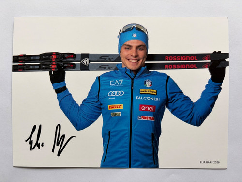 Autogrammkarte skilanglauf - autogrammkarte, *