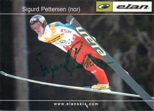 Autogramm sigurd pettersen - sigurd,